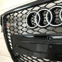 [お取り寄せ]送料込み◎アウディ A4/B8 RS4ルック メッシュグリル フロントグリル Audi A4 S4 RS4 【2008-2012】前期 社外品 最低価格_画像5