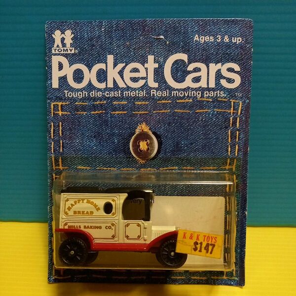 トミカ Pocket Cars F13-1-8 T型フォードコマーシャルバン (アメリカ輸出仕様)日本製【期間大幅800円値下げ 