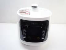 1円スタート！！CN7385 未使用 T-fal/ティファール ラクラ・クッカー コンパクト電気圧力鍋 CY3511P_画像2