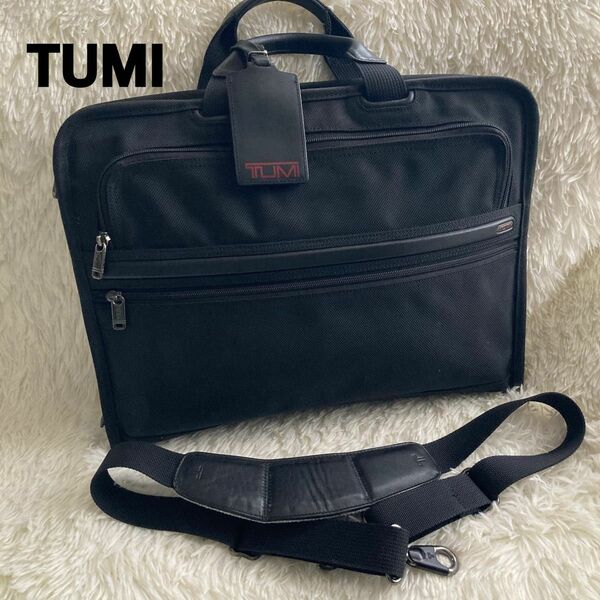 TUMI トゥミ ブリーフケース ビジネスバッグ　2way ブラック 黒