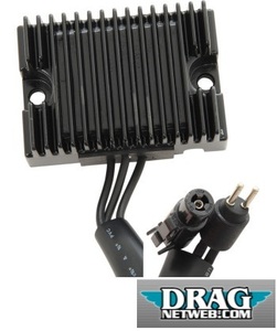 DRAG SPECIALTIES 2112-0828 1994-2003年 XL 用 レギュレーター 黒 OEM 74523-94 相当