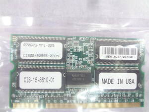 ★Cisco　MEM-XCEF720-1GB　CIS-15-8610-01　メモリ★　動作品　