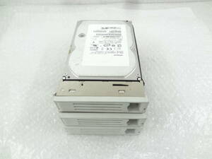 ★HITACHI　3.5インチ HDD　 HUS154530VLS300　SAS　300GB　マウンター付き　3個セット★動作品 