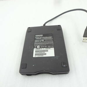複数入荷 ★TOSHIBA フロッピーディスクドライブ PA3109U-3FDD  外付USB★動作品   の画像2