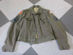 1946年 U.S.ARMY アイクジャケット 36L Jackets Wool O.D ヴィンテージ ミリタリー アイゼンハワー 40s IKE アーミー