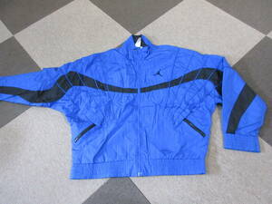 90s NIKE Jordan トラックジャケット L XL Flight AJ ジョーダン ヴィンテージ ウィンドブレーカー ナイロンジャケット ジャンプマン