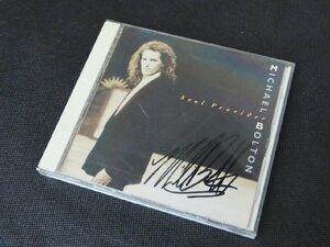 ※◇P174/直筆サイン入りCD/【 マイケル・ボルトン ソウルプロバイダー 】MICHAEL BOLTON /SOUL PROVIDER/1円～