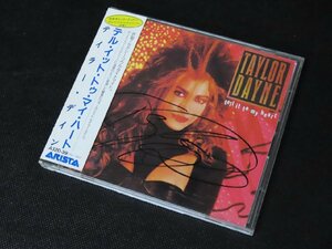 ※◇P150/直筆サイン入りCD/【 テイラー・デイン テル・イット・トゥ・マイ・ハート 】Taylor Dayne/Tell It to My Heart/1円～