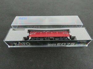 ◇Y173/KATO/3029 ED75 耐寒形/Nゲージ/鉄道/カトー/難あり/1円～