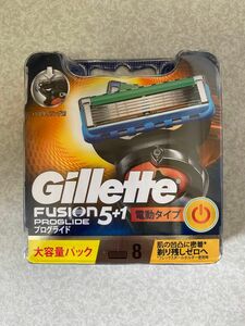 ジレットフュージョン プログライド 5+1 フレックスボール パワー ホルダー 電動タイプ替え刃　8個入 (替刃) 純正品