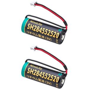 2個セット CR-AGB/C23P CR17450E-R-CN6(3V) CR17450E-N-CN4 SH284552520 対応 互換 リチウム電池 住宅用火災警報器用バッテリー