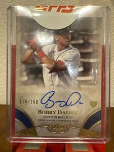 2021 Topps Tier One Baseball Bobby Dalbec RC 118/150 Break Out Autograph ボストン・レッドソックス ボビーダルベック