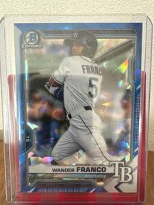 2021 Bowman Chrome Sapphire Wander Franco & Vidal Brujan 74/99 2枚セット