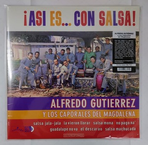 LP alfredo gutierrez / asi es...con salsa! これは盲点!「アコーディオン・モンスター」の残した強烈サルサアルバム 輸入盤 VAMPI-209