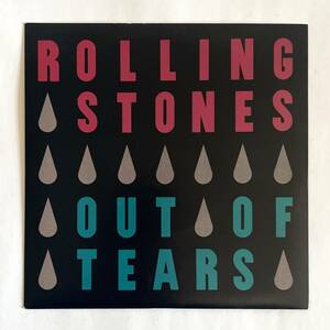 ROLLING STONES OUT OF TEARS c/w I'M GONNA DRIVE UK盤 7inch シングルレコード 1994年★ローリングストーンズ Keith Richards アナログ盤