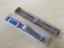 ⑦ セイコー　ロードマチック　純正ブレス　2本　ベルト ステンレス SEIKO 腕時計　ビンテージ　アンティーク_画像6