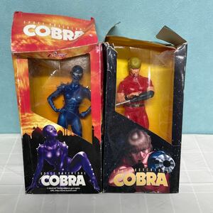 606/ 非売品 箱傷み COBRA コブラ レディ(1400体限定品) 2体セット newgin フィギュア 現状品 希少