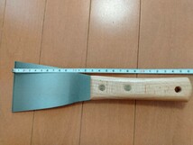 新品 鉄ヘラ　4本セット　幅8cm_画像3