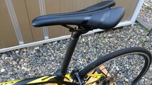 GIANT コンテンドSL2 2019 XS 屋内保管程度極上中古車　25cチューブレスレディ　部分的カーボンラッピング　手渡しでお願いします_画像6