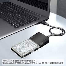 【売れ筋商品】変換ケーブル 変換ケーブル 高速伝送 USB3.0 PS4 SATA Windows/Mac SATA OS/Lin_画像6