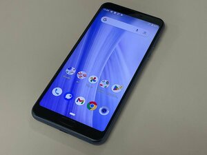 au SHARP AQUOS sense3 plus サウンド SHV46 クラッシィブルー SIMロック解除済