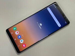 au SAMSUNG Galaxy Note8 SCV37 メープルゴールド SIMロック解除済 ジャンク