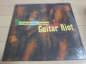 ☆LP GERMAN ROCKABILLY COMPILATION GUITAR RIOT レコード ロカビリー ネオロカ Sundowners Spo-Dee-O-Dee ドイツ オムニバス 