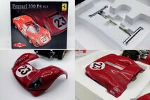 ★☆1円〜 売り切り 激レア GMP 1/18 Ferrari 330 P4 1967 LIMITED EDITION Daytona 24h #23 ジャンク出品★☆ BBR CMC 京商 Exoto_画像8