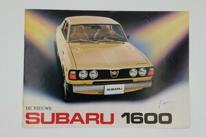 ★☆激レア 英語 スバル 1600 レオーネ 当時物 カタログSUBARU 廃盤★☆