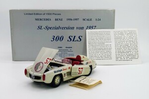 ★☆1円〜 売り切り CMC 1/24 メルセデス・ベンツ 300 SLS #57 Mercedes-Benz ベンツ メルセデス 1500台限定 SL-Spezialversion von 1957★