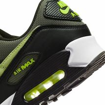 ☆NIKE AIR MAX 90 濃緑/草緑/黄緑/黒 28.0cm ナイキ エア マックス 90 DQ4071-200_画像7