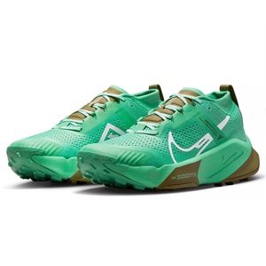 ☆NIKE ZOOMX ZEGAMA TRAIL 黄緑/白/濃緑 27.0cm ナイキ ズームX ゼガマ トレイル DH0623-302