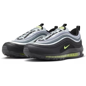 ☆NIKE AIR MAX 97 灰/濃灰/黒/蛍光黄 27.0cm ナイキ エア マックス 97 グラデーション 95カラ— DX4235-001