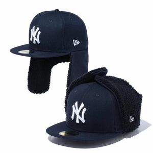 MLB ヤンキース キャップ 59FIFTY ドッグイヤー ニューエラ/New Era ネイビー7.3/8[58.7cm]