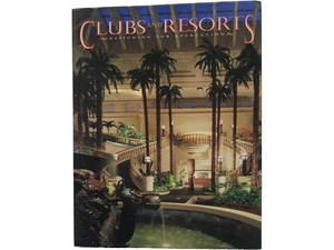 洋書◆クラブ リゾート写真集 本 建築 建物 設計 ゴルフ プール