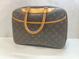 ★LOUIS VUITTON ルイヴィトン モノグラム ドーヴィル M47270 ハンドバッグ ブラウン系 中古★003567