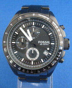 ◆FOSSIL フォッシル CH-2601 DECKER デッカー クロノグラフ クォーツ◆