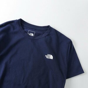 ザノースフェイス THE NORTH FACE S/SバックスクエアロゴT L/ネイビー Tシャツ トップス【2400013700689】