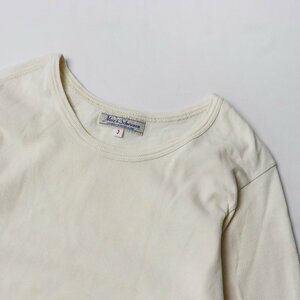 メルツベーシュヴァーネン Merz b. Schwanen コットンカットソー 3/キナリ 長袖 Tシャツ【2400013704717】