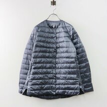 美品 セーブザダック　SAVE THE DUCK ULTRA LIGHT JACKET ウルトラライトジャケット 1/グレー 羽織り アウター 防寒 極軽【2400013736459】_画像2