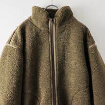 極美品 定価3.7万 2020AW プラージュ Plage リバーシブルボアブルゾン 36/カーキ ジャケット【2400013717755】_画像7