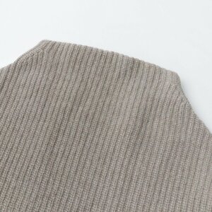 アパルトモン L'Appartement B/N アゼ KNIT ボートネックアゼニット プルオーバー /ブラウン トップス ウール カシミヤ【2400013730532】