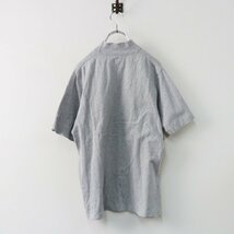 アナトミカ ANATOMICA コットンハイネックカットソー S/グレー Tシャツ 半袖【2400013719735】_画像3