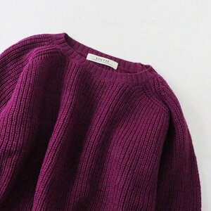  Rize taLisette wool knitted pull over 38/ purple tops [2400013734127]