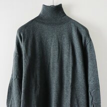 2023AW 未使用 フォーティーファイブアール 45R 45rpm 超ガーゼの908タートルネックTシャツ 2/グレー ハイネック リブ-.【2400013742795】_画像3