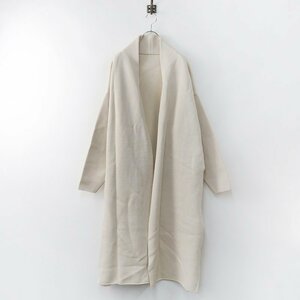 未使用 定価3.7万 2020SS ドゥーズィエムクラス Deuxieme Classe Twins cotton ロングガウン F/生成 コットン【2400013756945】