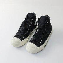 コンバース エムエイチエル マーガレットハウエル CONVERSE MHL. ALL STAR オールスター スニーカー 24.5/ブラック 【2400013755269】_画像1