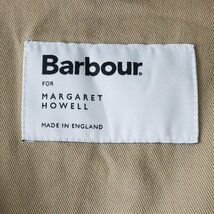 バブアー BARBOUR x マーガレットハウエル MARGARET HOWELL WAXED COTTON ロングコート 10/カーキ アウター【2400013757812】_画像10