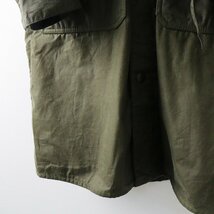 バブアー BARBOUR x マーガレットハウエル MARGARET HOWELL WAXED COTTON ロングコート 10/カーキ アウター【2400013757812】_画像7