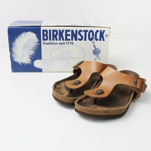 ビルケンシュトック BIRKENSTOCK Medina コルクサンダル 24.5cm/ブラウン ストラップ 【2400013732093】